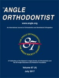 THE ANGLE ORTHODONTIST 2017 VOL 87 ISSUE 4