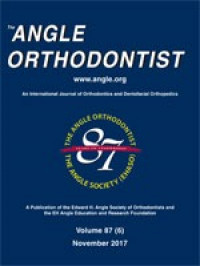 THE ANGLE ORTHODONTIST 2017 VOL 87 ISSUE 6
