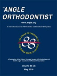 THE ANGLE ORTHODONTIST 2018 VOL 88 ISSUE 3