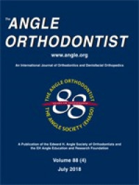 THE ANGLE ORTHODONTIST 2018 VOL 88 ISSUE 4