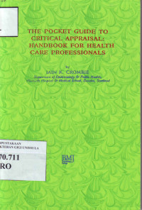 The Pocket guide to critical appraisal: handbook for health care profesional