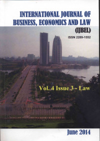International Journal of Business, Economics and Law (IJBL) v.4 issue.3