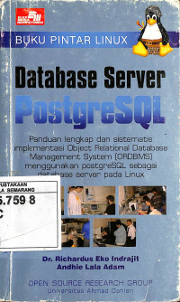 Buku Pintar Linux Database Server PostgreSQL