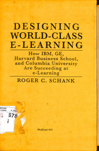 Designing world-class e-learning