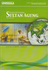 Majalah Ilmiah Sultan Agung No. 125