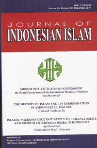 Journal of Indonesian Islam Vol.5 No.2