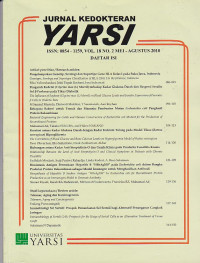 Jurnal Kedokteran YARSI Vol.18 No.2