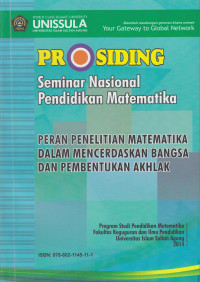 Prosiding Seminar Nasional Pendidikan Matematika