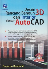 Desain Rancang Bangun 3D dan Interior dengan AutoCAD