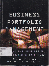 Business Portfolio Management: Valuasi, Penilaian Resiko dan Strategi-Strategi EVA TM