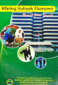 Kliping Subyek Ekonomi  Daerah Jawa Tengah 2010