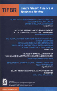 Tazkia Islamic Finance & Business Review v.8 no.1