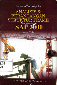 Analisis & Perancangan Struktur Frame menggunakan SAP 2000