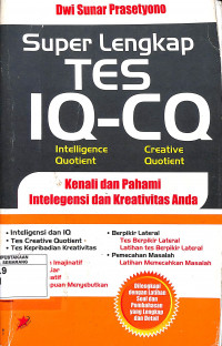 Super Lengkap Tes IQ-CQ
