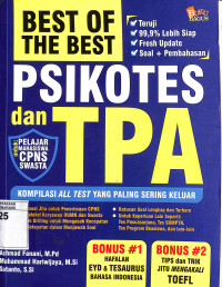Best of the Best Psikotes dan TPA