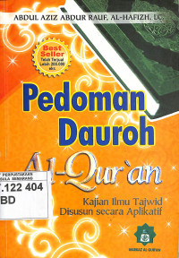 Pedoman dauroh Al-Qur'an : kajian ilmu tajwid disusun secara aplikatif