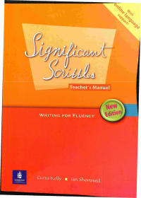 Significant Scribbles Teacher's Manual with online language support