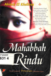 Mahabbah Rindu Novel Inspiratif Pencarian Kebenaran Iman