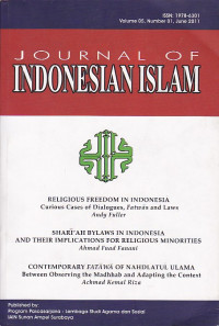Journal of Indonesian Islam Vol.5 No.1