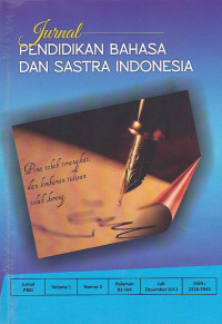 Jurnal PENDIDIKAN BAHASA dan SASTRA INDONESIA Vol.1 No.2