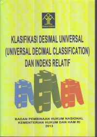 Klasifikasi Desimal Universal (Universal Decimal Classification) dan Indeks Relatif