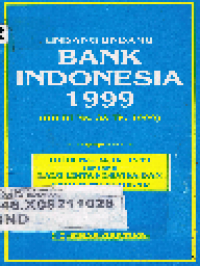 Undang-Undang Bank Indonesia 1999 UU RI No. 23 Tahun 1999