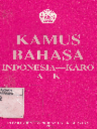 Kamus Bahasa Indonesia Krao A-K
