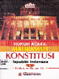 Hukum Acara Mahkamah Konstitusi Republik Indonesia