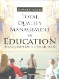 Total Quality Management in Education; manajemen mutu pendidikan
