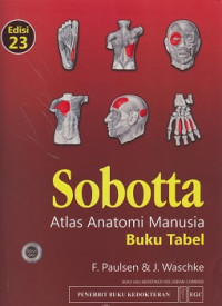 Sobotta Atlas Anatomi Manusia: Buku Tabel