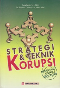 Strategi dan Teknik Korupsi