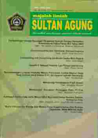 Majalah Ilmiah Sultan Agung NO.121