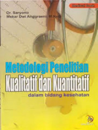 Image of Metodologi Penelitian Kualitatif Dalam Bidang Kesehatan