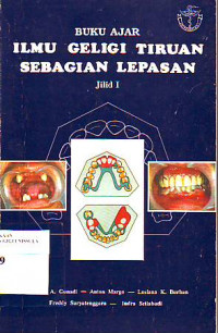 Image of Buku ajar ilmu geligi tiruan sebagian lepasan Jilid I