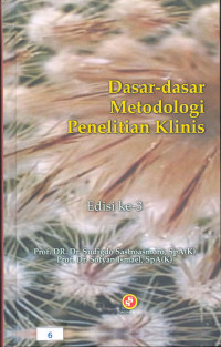 Dasar-dasar Metodologi Penelitian Klinis