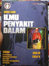 Buku Ajar Ilmu Penyakit Dalam Jil. III ed. V