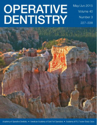 JOURNAL OPERATIVE DENTISTRY VOL.40 NO.3, MEI-JUN 2015