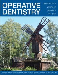 JOURNAL OPERATIVE DENTISTRY VOL.40 NO.5, SEPT-OKT 2015