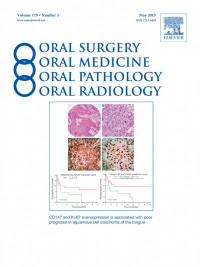 JOURNAL ORAL SURGERY, ORAL MEDICINE, ORAL PATHOLOGY VOL.119 NO.5, MEI 2015