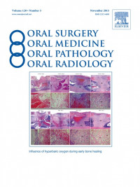 JOURNAL ORAL SURGERY, ORAL MEDICINE, ORAL PATHOLOGY VOL.120 NO.5, NOV 2015