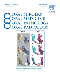 JOURNAL ORAL SURGERY, ORAL MEDICINE, ORAL PATHOLOGY VOL.121 NO.2, FEB 2016