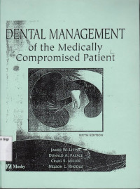 Dental Management of The Medically Compromissed Patient