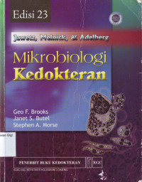 Mikrobiologi Kedokteran Jawetz, Melnick, & Adelberg ed. 23