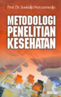 Image of Metodologi Penelitian Kesehatan