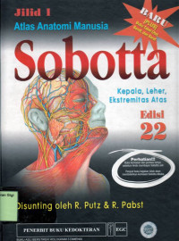 Sobotta: Atlas Anatomi Manusia (Kepala, Leher, Ekstremitas Atas) Jilid 1, Ed. 22