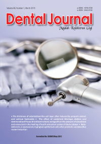 DENTAL JOURNAL VOL 49 NO.1 2016