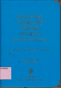 Evaluating, Doing and Writing Research in Psychology