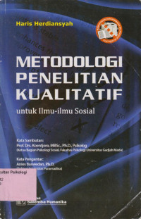 Metodologi Penelitian Kualitatif untuk Ilmu-ilmu Sosial