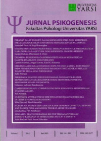 JURNAL PSIKOGENESIS: Juni 2015
