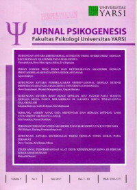 JURNAL PSIKOGENESIS : Juni 2017